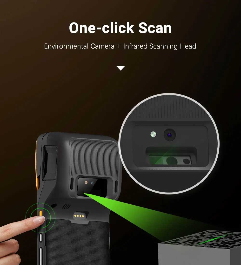 Barcode scanner pos